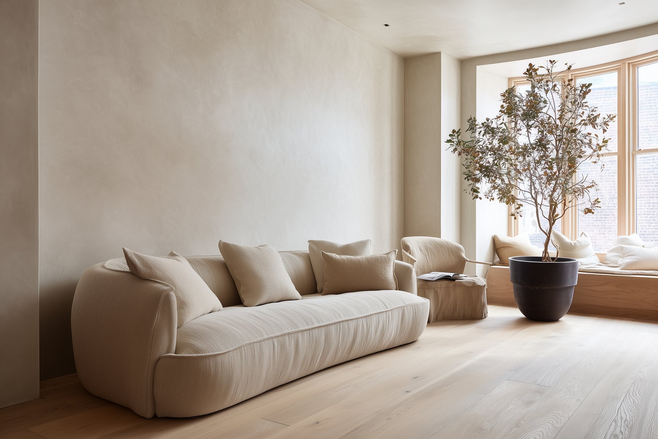 Japandi soft minimalism