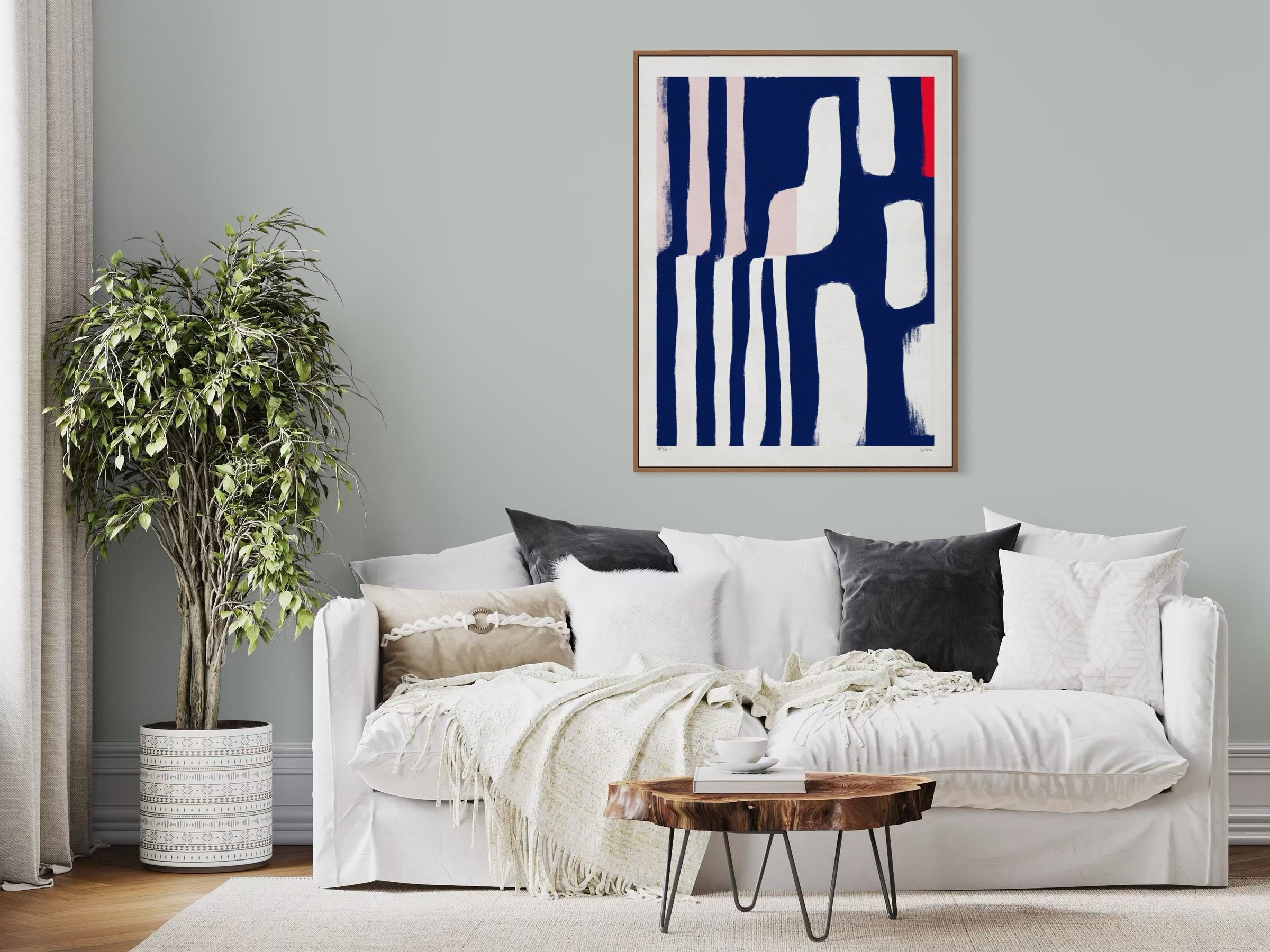 Blue Verticals