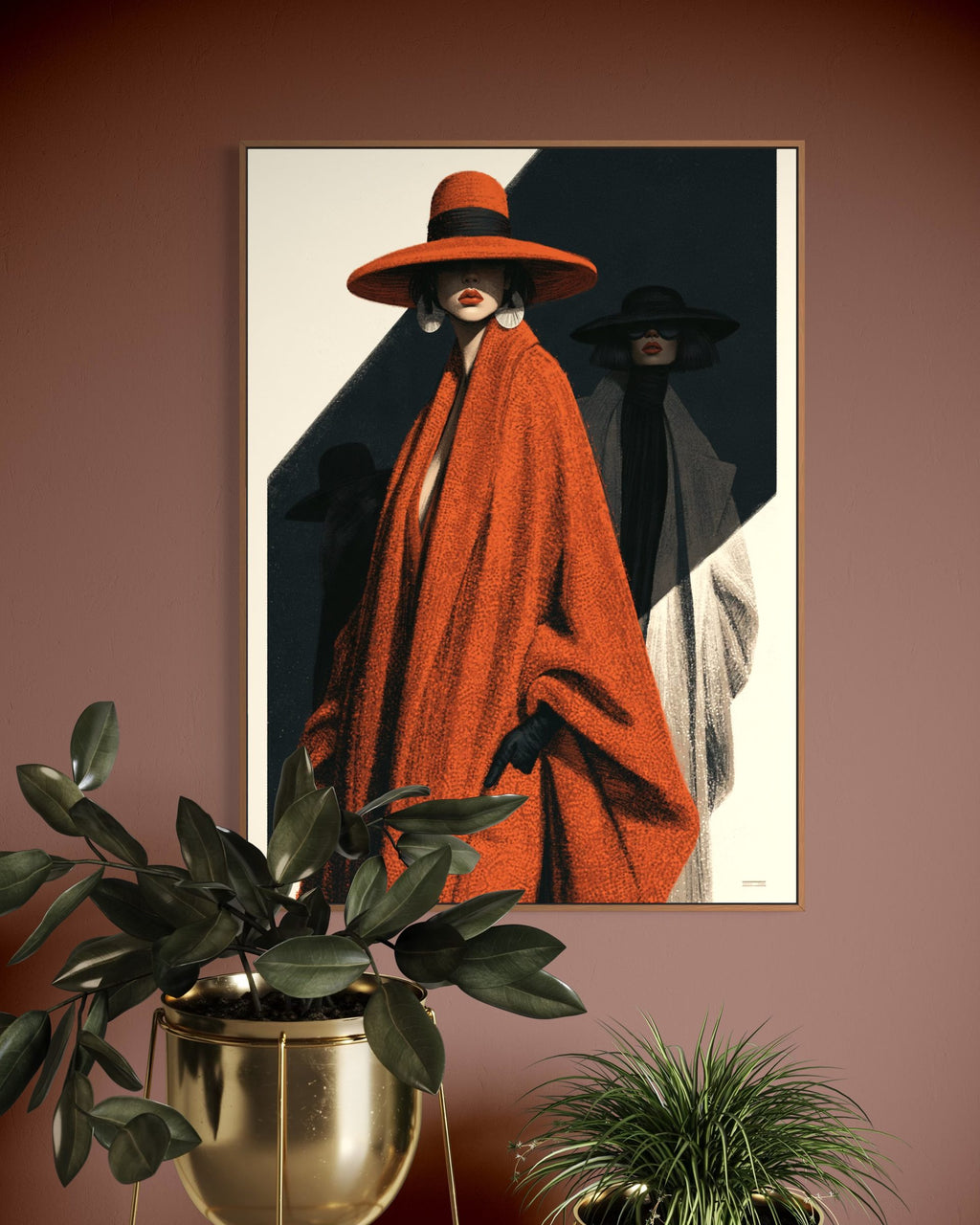 Orange Capes