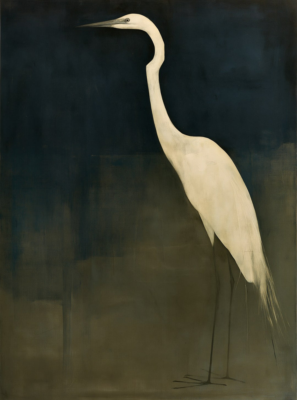 Solitary Heron