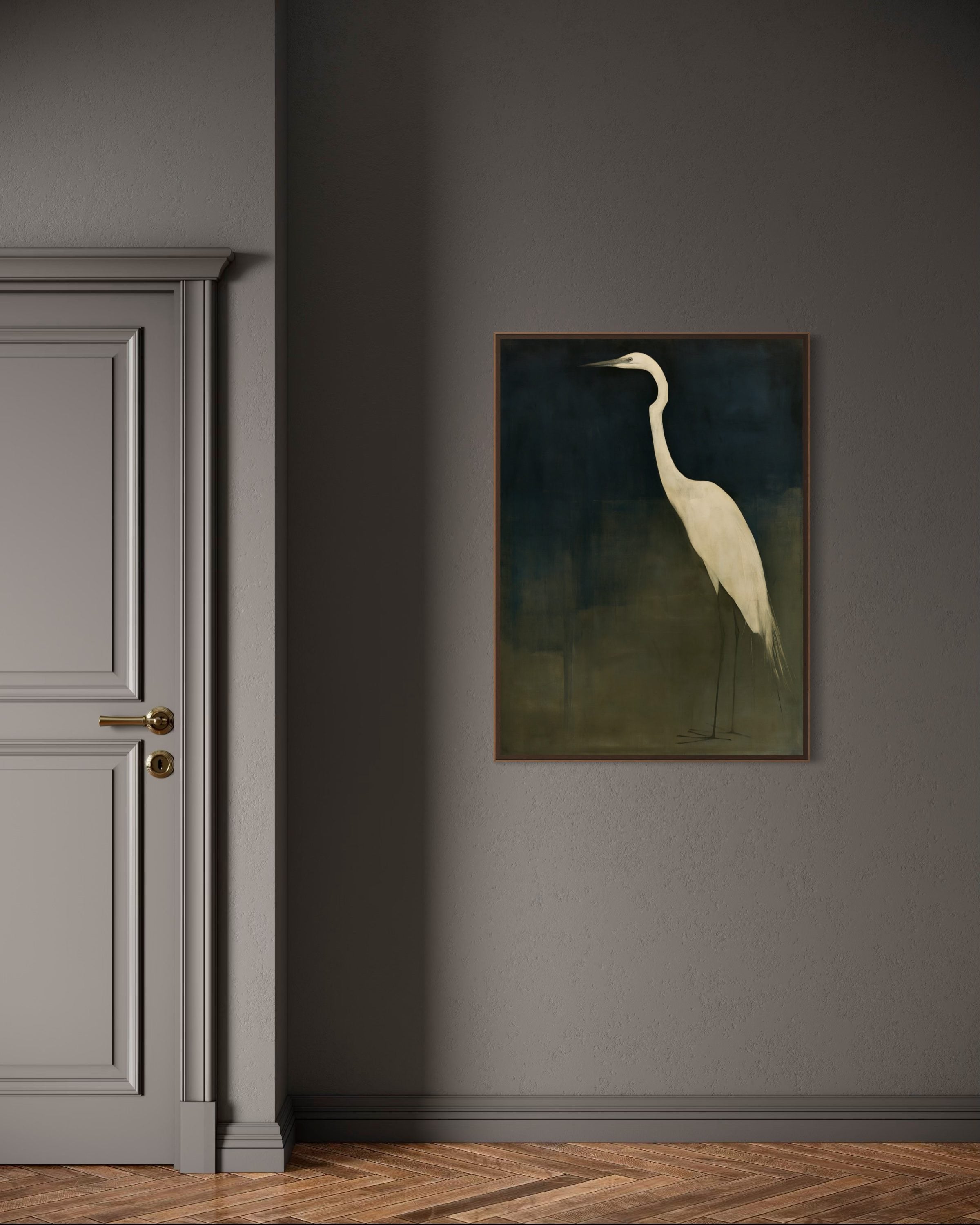 Solitary Heron