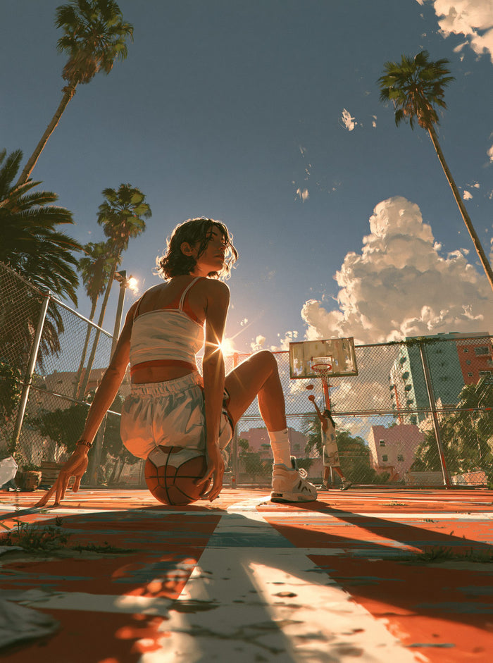 Sunset Palms