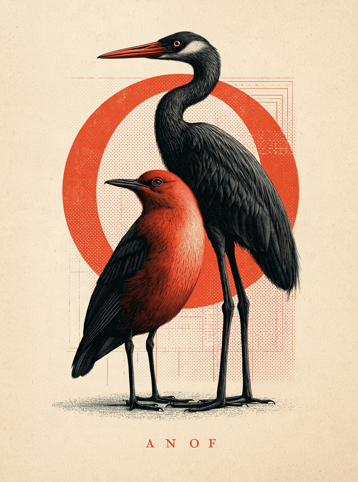 Twin Herons