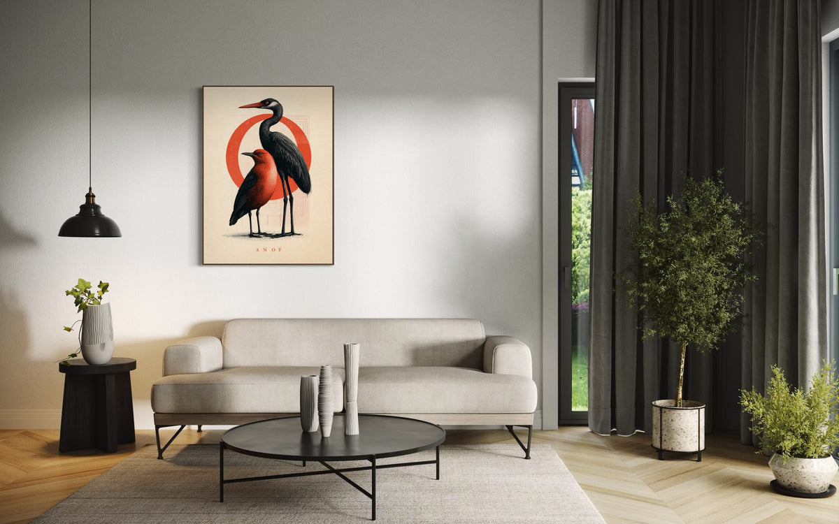 Twin Herons